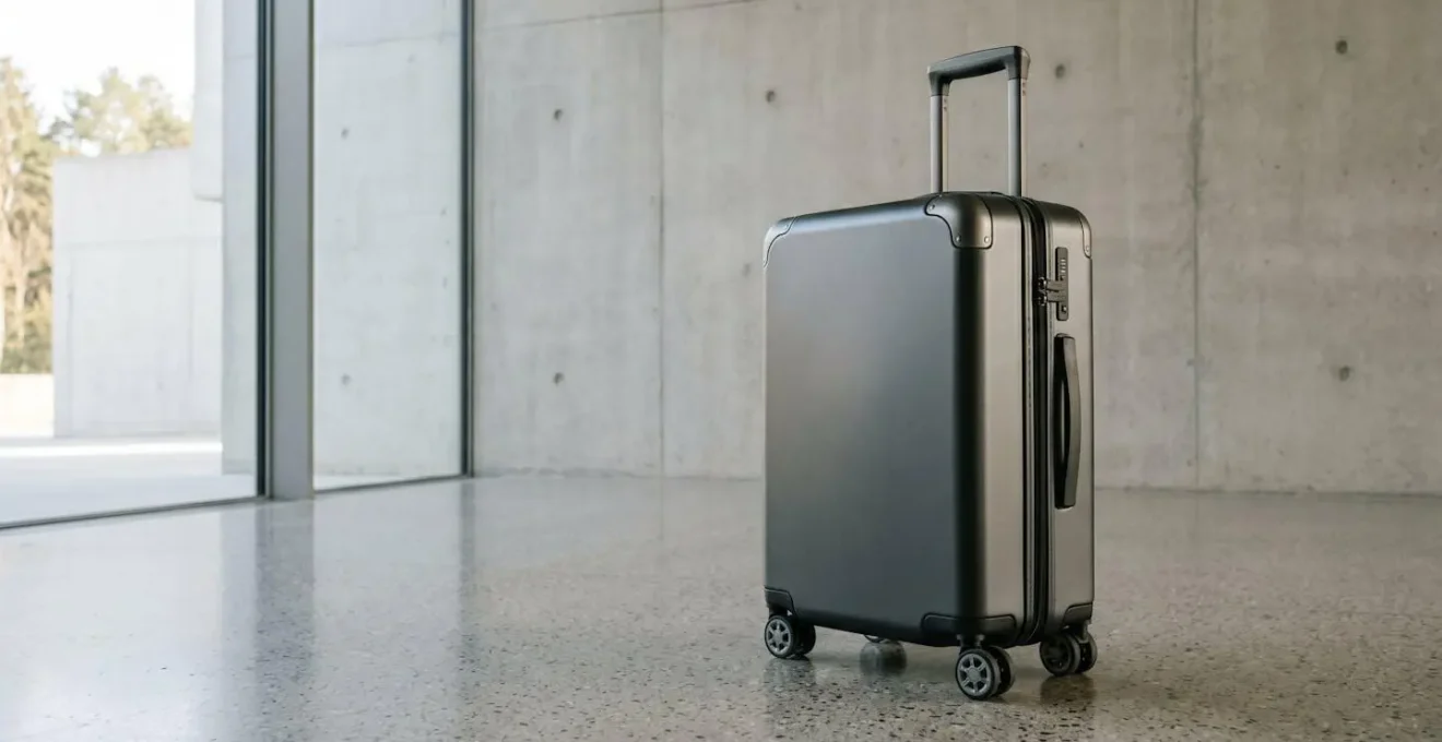 Valise haut de gamme robuste pour voyages durables sur une décennie