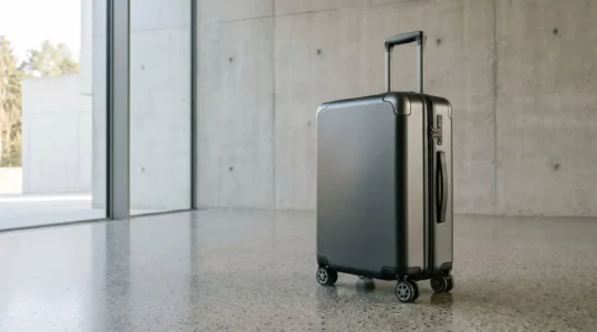 Valise haut de gamme robuste pour voyages durables sur une décennie